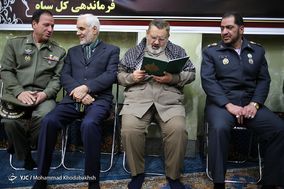 مراسم ترحیم والده عبدالرحیم موسوی فرمانده کل ارتش