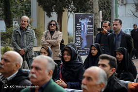 مراسم تشییع پیکر حسن حاجی نوری