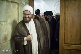 حجت‌الاسلام محمدجواد حاج‌علی‌اکبری، امام جمعه موقت تهران در آیین تکریم و معارفه رئیس مرکز رسیدگی به امور مساجد