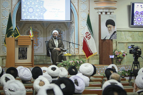 سخنرانی حجت‌الاسلام محمدجواد حاج‌علی‌اکبری، امام جمعه موقت تهران در آیین تکریم و معارفه رئیس مرکز رسیدگی به امور مساجد