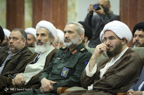 سردار محمدرضا یزدی، فرمانده سپاه حضرت رسول(ص) تهران بزرگ در آیین تکریم و معارفه رئیس مرکز رسیدگی به امور مساجد