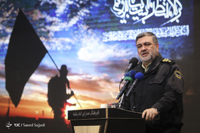 سخنرانی سردار حسین اشتری، فرمانده کل ناجا در اختتامیه اولین جشنواره «شاهدان حقیقت»