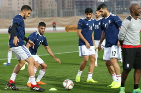 نشست خبری سرمربی تیم های ملی فوتبال ایران و عراق