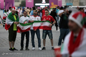حاشیه دیدار فوتبال ایران و عراق