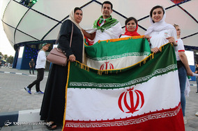 حاشیه دیدار فوتبال ایران و عراق