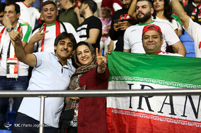 حاشیه دیدار فوتبال ایران و عراق