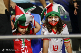 حاشیه دیدار فوتبال ایران و عراق