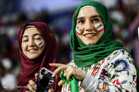 حاشیه دیدار فوتبال ایران و عراق