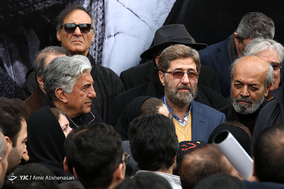 تشییع پیکر مرحوم حسین محب‌اهری