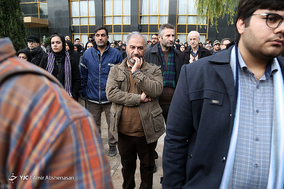 تشییع پیکر مرحوم حسین محب‌اهری