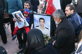 مراسم دومین سالگرد شهدای آتش‌نشان حادثه پلاسکو