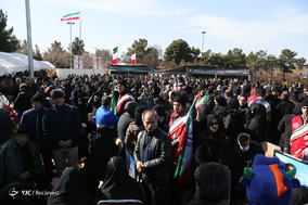 مراسم دومین سالگرد شهدای آتش‌نشان حادثه پلاسکو