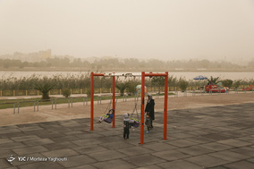 گرد و غبار در اهواز