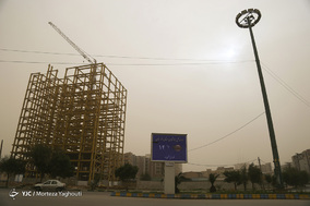 گرد و غبار در اهواز