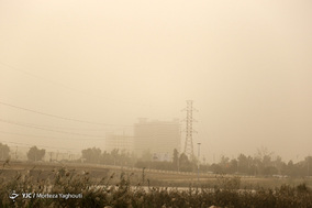 گرد و غبار در اهواز