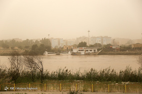 گرد و غبار در اهواز