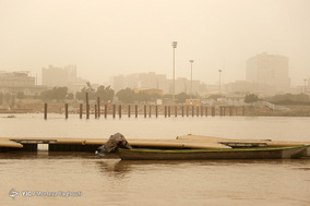گرد و غبار در اهواز