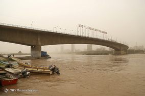 گرد و غبار در اهواز