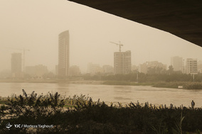 گرد و غبار در اهواز