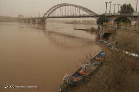 گرد و غبار در اهواز