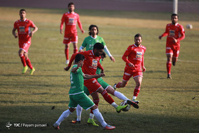 دبدار دوستانه تیم‌های پرسپولیس و ماشین سازی