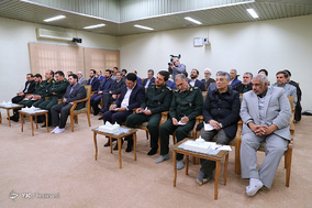 دیدار دست‌اندرکاران کنگره بزرگداشت شهدای کرمان با رهبر انقلاب