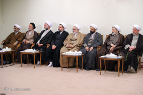 دیدار مسئولان دفتر تبلیغات اسلامی حوزه علمیه قم با رهبر معظم انقلاب