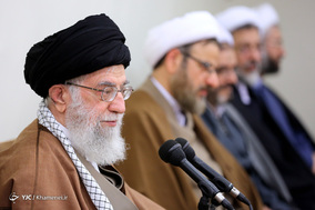 دیدار مسئولان دفتر تبلیغات اسلامی حوزه علمیه قم با رهبر معظم انقلاب