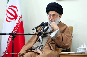 دیدار مسئولان دفتر تبلیغات اسلامی حوزه علمیه قم با رهبر معظم انقلاب