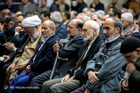 مراسم تشییع مرحوم محمد مهر آئین