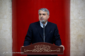 مراسم تشییع مرحوم محمد مهر آئین