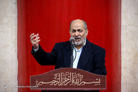 مراسم تشییع مرحوم محمد مهر آئین