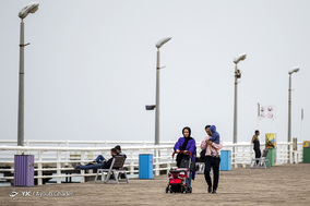 زمستان بهاری جزیره کیش