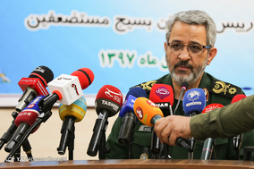 نشست خبری رئیس سازمان بسیج مستضعفین