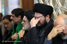 مراسم چهلمین روز ارتحال آیت‌الله هاشمی‌شاهرودی در قم