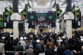 مراسم چهلمین روز ارتحال آیت‌الله هاشمی‌شاهرودی در قم