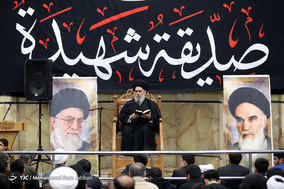 مراسم چهلمین روز ارتحال آیت‌الله هاشمی‌شاهرودی در قم