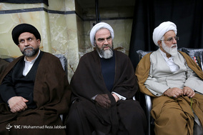 مراسم چهلمین روز ارتحال آیت‌الله هاشمی‌شاهرودی در قم