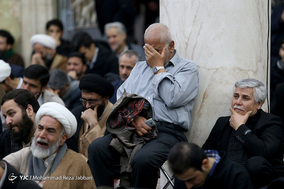 مراسم چهلمین روز ارتحال آیت‌الله هاشمی‌شاهرودی در قم