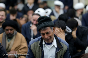 مراسم چهلمین روز ارتحال آیت‌الله هاشمی‌شاهرودی در قم