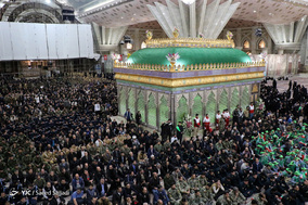 مراسم یوم الله ۱۲ بهمن در حرم مطهر امام خمینی (ره)