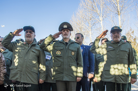 بازدید وزیر دفاع از نمایشگاه اقتدار بهداری رزم سپاه