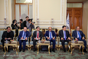 دیدار وزیر امور خارجه سوریه با علی لاریجانی