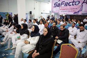 آيين افتتاح سایت تولیدکننده شرکت سامان داروی هشتم و بخش هاي جديد بيمارستان فوق تخصصي رضوي