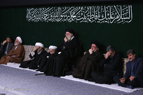 اولین شب عزاداری فاطمیه ۱۴۴۰ در حسینیه امام خمینی (ره)
