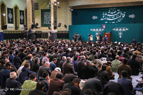 اولین شب عزاداری فاطمیه ۱۴۴۰ در حسینیه امام خمینی (ره)