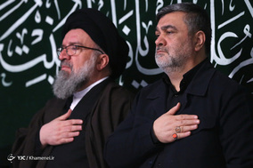 اولین شب عزاداری فاطمیه ۱۴۴۰ در حسینیه امام خمینی (ره)