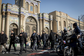دسته عزاداری بسیجیان شهرداری تهران
