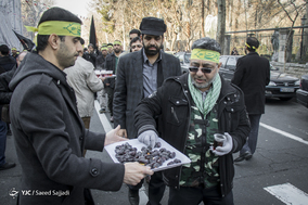 دسته عزاداری بسیجیان شهرداری تهران