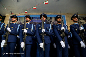 مراسم نمادین بیعت تاریخی همافران با امام خمینی(ره)